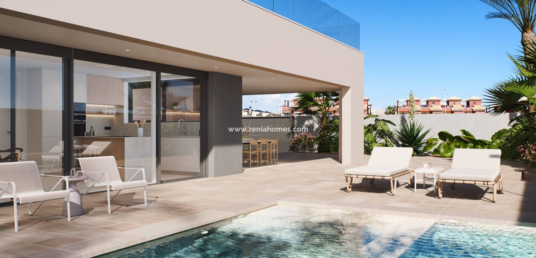 New Build - Fritliggende villa - La Torre de la Horadada