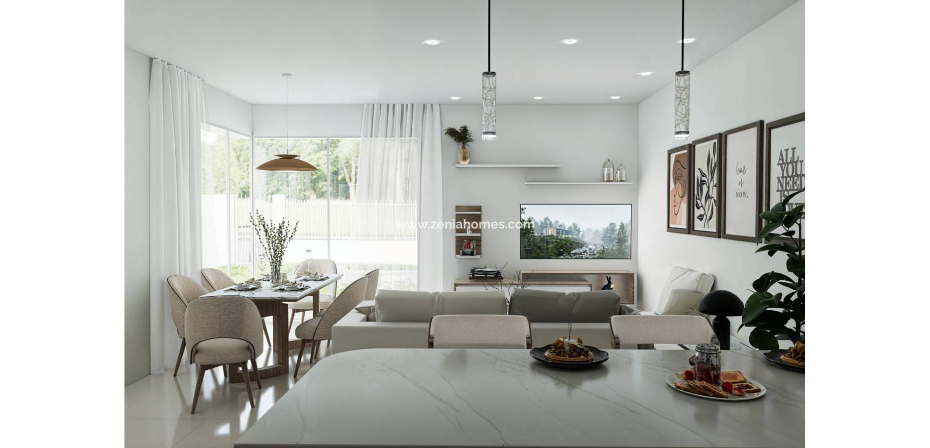 Nouvelle construction - Semi detached villa - Los Alcazares