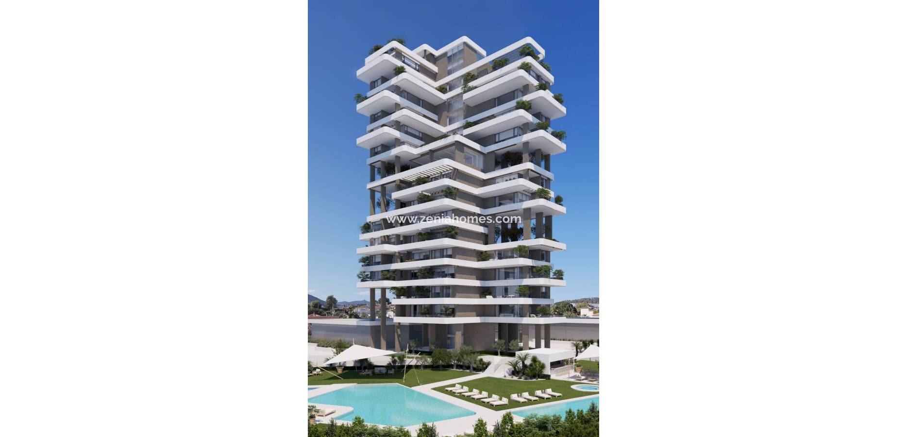 Nowo zbudowane - Apartamento - Calpe