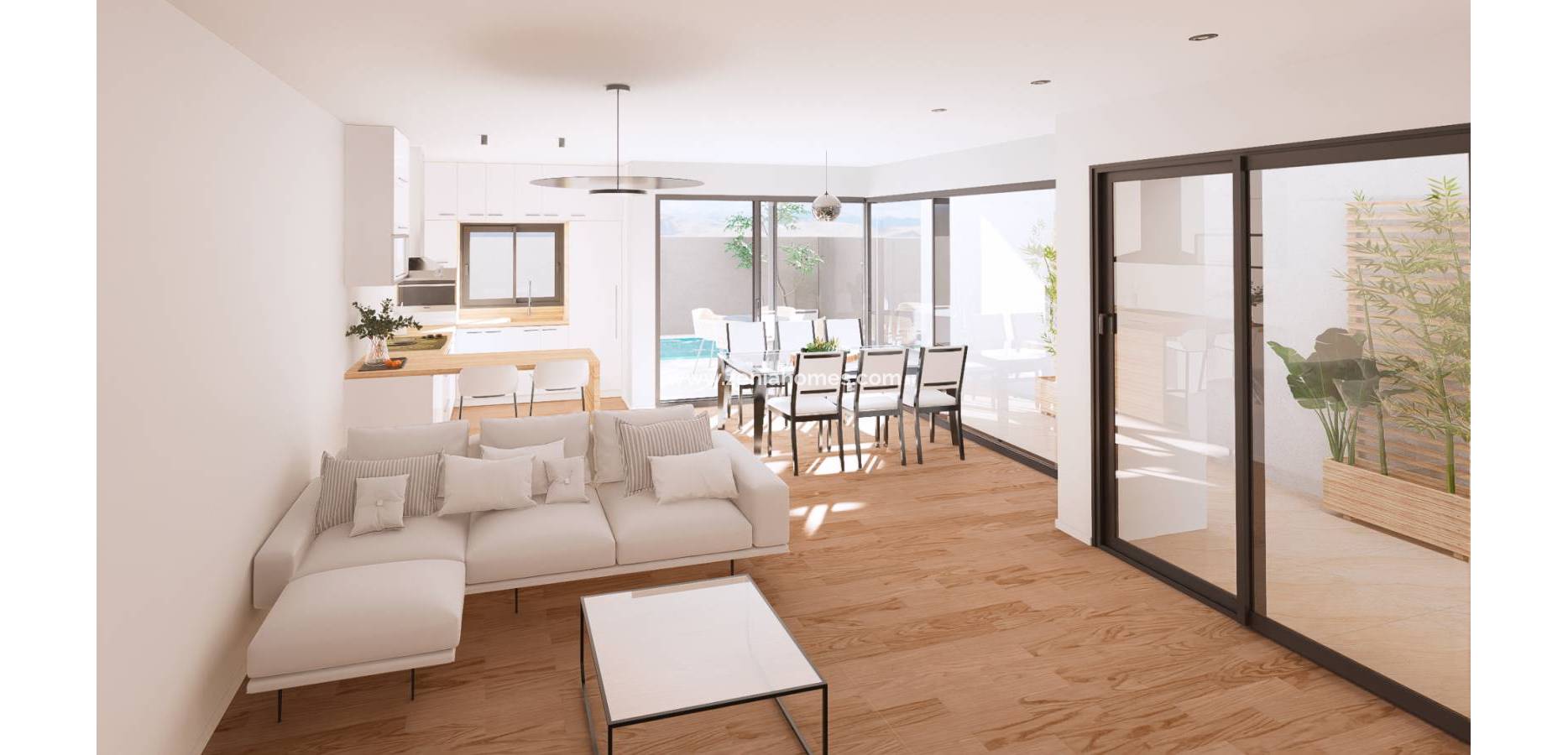 Nouvelle construction - Villa individuelle - Aguilas