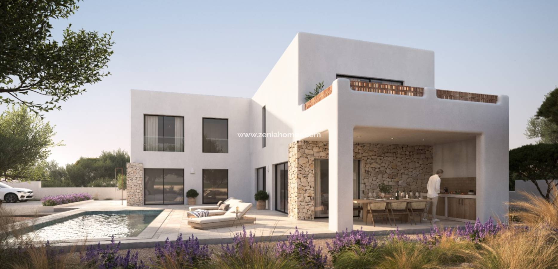 Resale - Newly built villa - Moraira