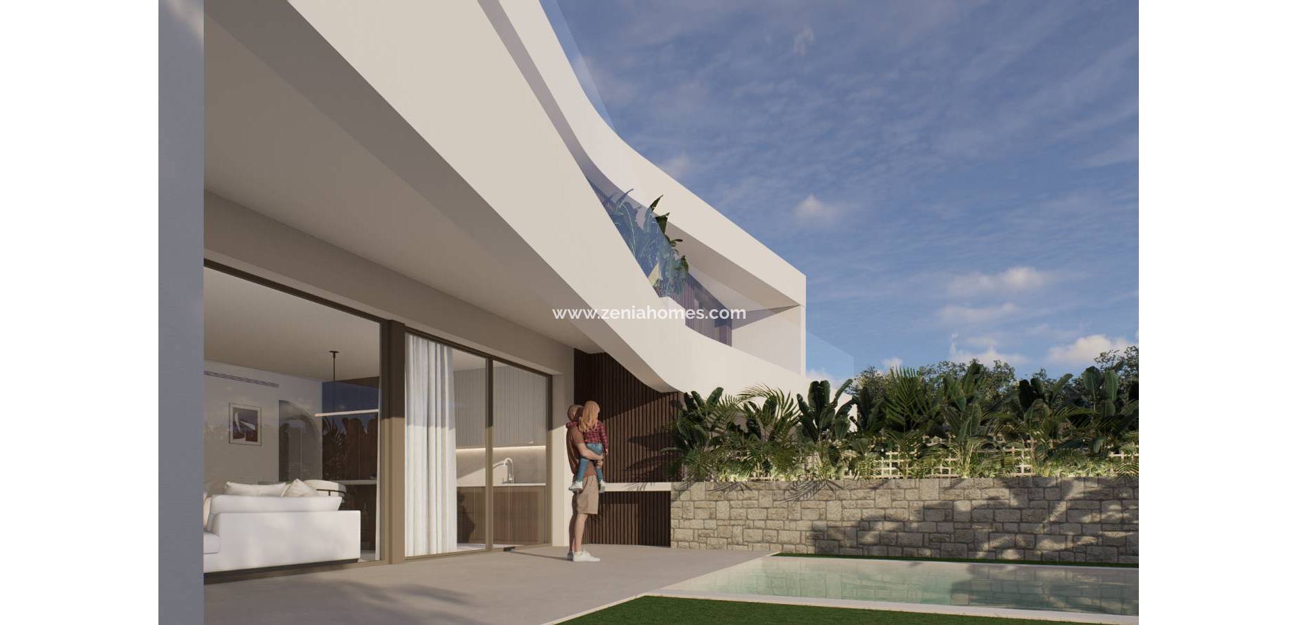 New Build - Semi-Detached Villa - Santa Pola - Gran Alacant