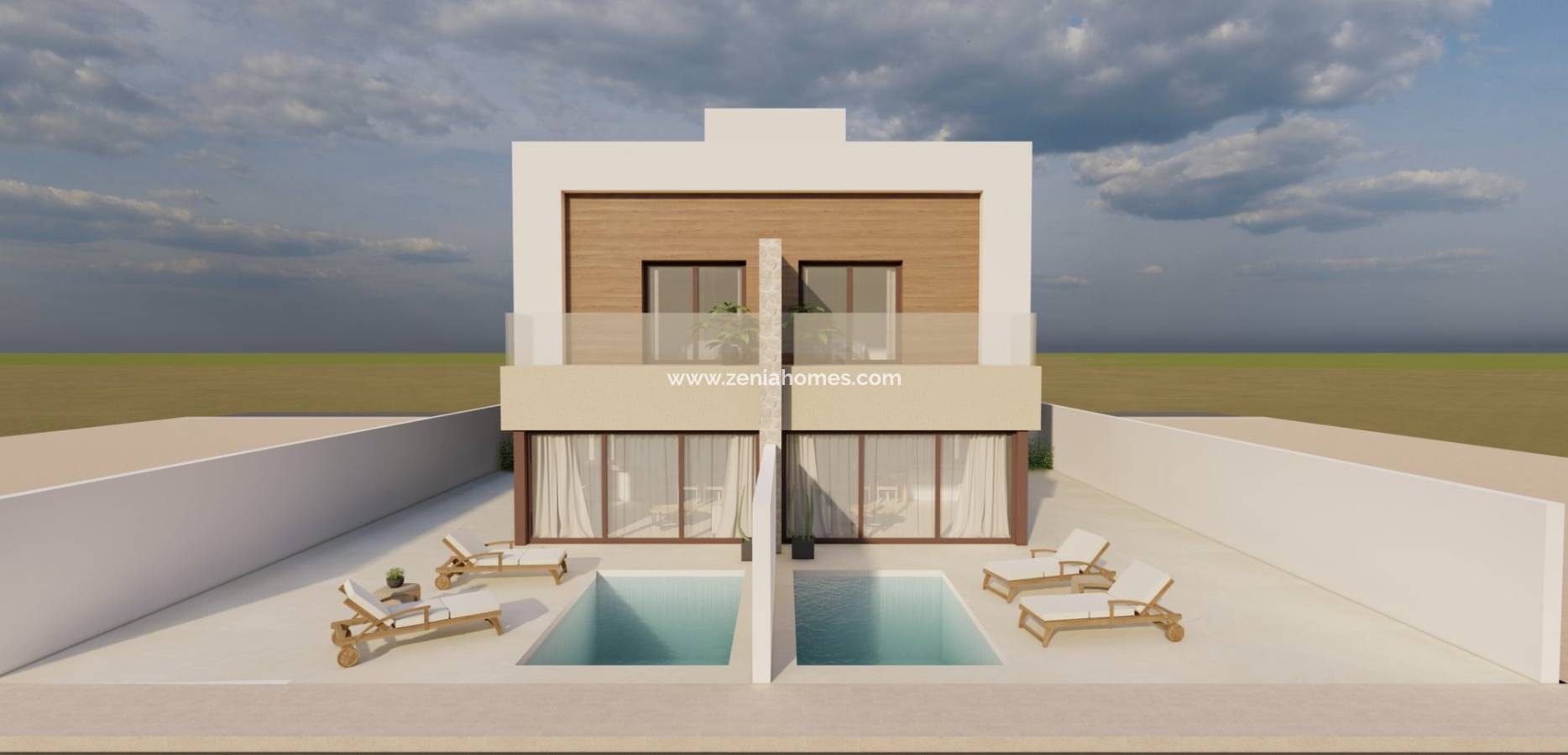 New Build - Firesmannsbolig - Santiago de la Ribera