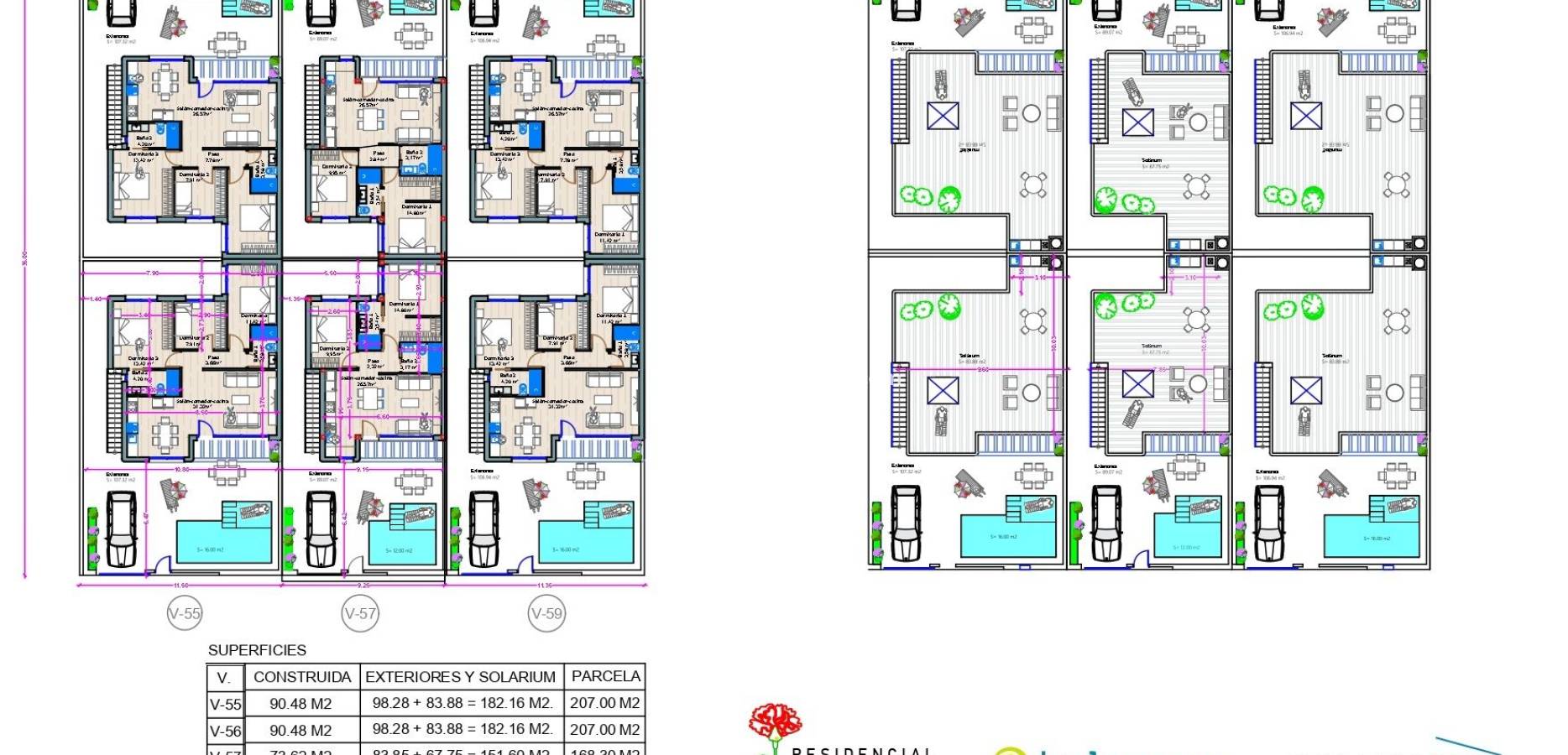 Nouvelle construction - Villa individuelle - torre-pacheco