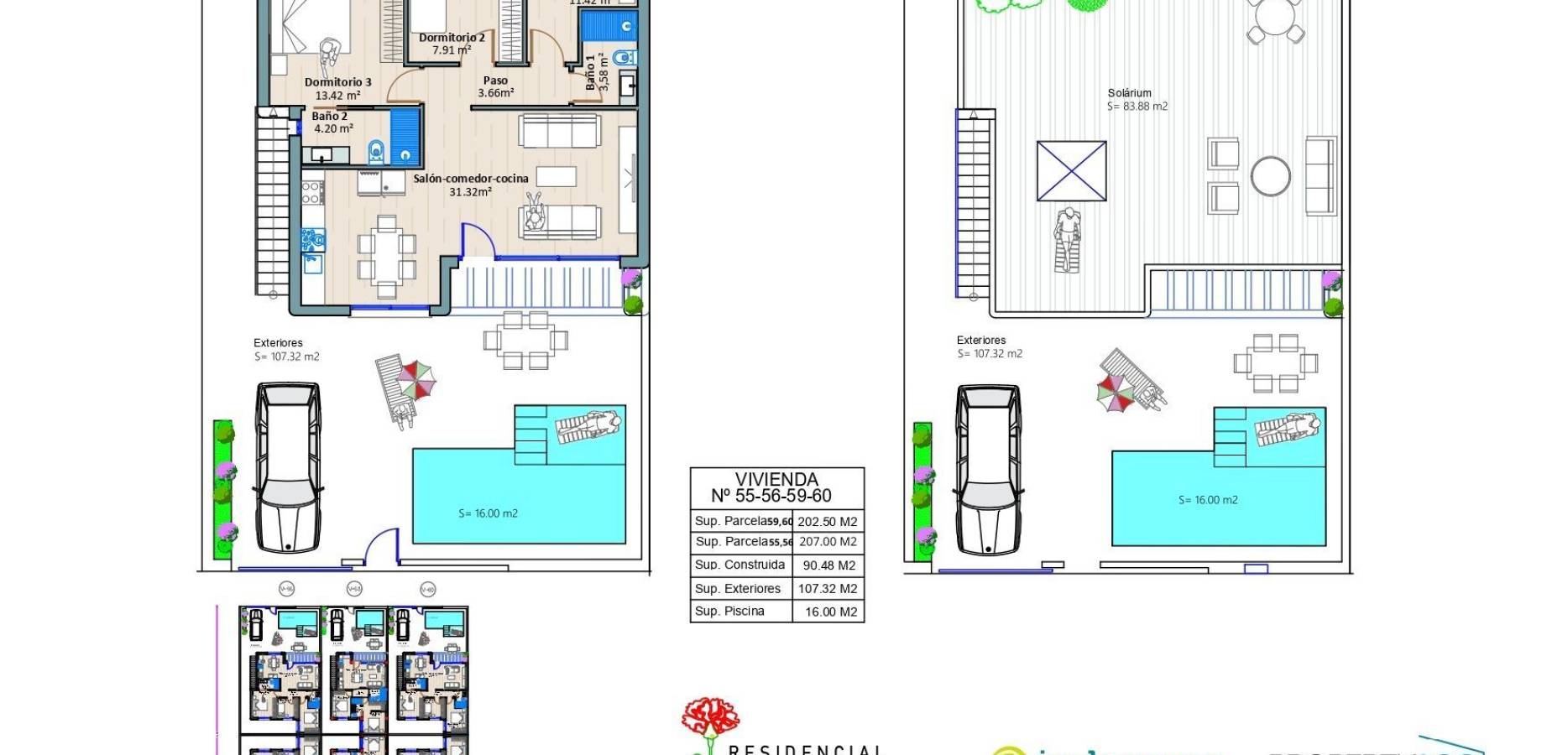 Nouvelle construction - Villa individuelle - torre-pacheco