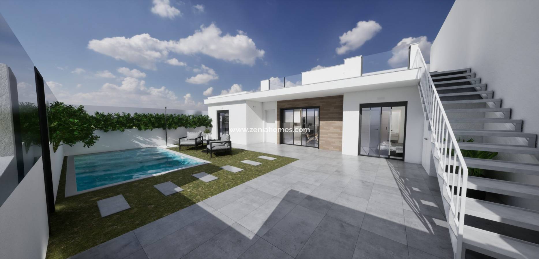New Build - Fristående villa - torre-pacheco