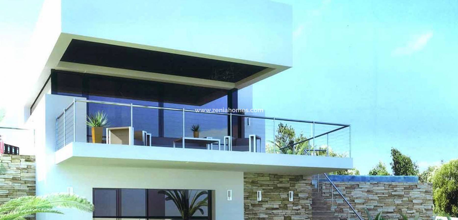 Nouvelle construction - Vrijstaande villa - Denia
